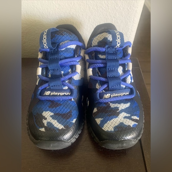 Boy's Shoes New Balance Kids Playgruv v2 Bungee (Little Kid) size 10.5 wide EUC - Picture 4 of 9